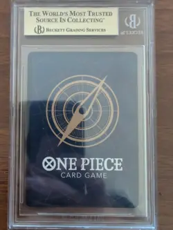 2025 One Piece Promos Japanese #st21014 Monkey D Luffy Sr Flagship Battle Ex Bgs - Image 2