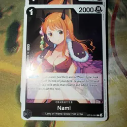 Nami - One Piece The Time of Battle OP16-091 (Rare) - Image 2