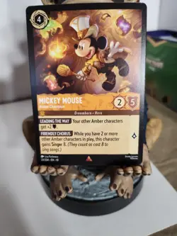 Disney Lorcana TCG - Whispers In The Well: Mickey Mouse (023/204) - Rare - NM - Image 1