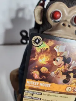 Disney Lorcana TCG - Whispers In The Well: Mickey Mouse (023/204) - Rare - NM - Image 3