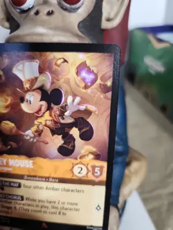 Disney Lorcana TCG - Whispers In The Well: Mickey Mouse (023/204) - Rare - NM - Image 4