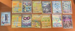 Large Terestral Festival Pokemon Card Lot NM/M 572 Cards - Image 1