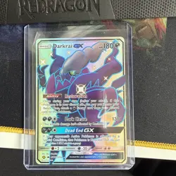 Pokemon Darkrai GX Holo SV70 SV94 Hidden Fates Shiny Vault Mint TCG Card - Image 1
