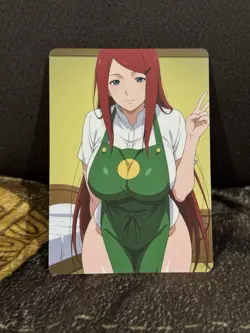 CUSTOM KUSHINA NARUTO SHIPPUDEN CARD UNCENSORED - Image 1