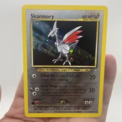 Skarmory 13/111 Neo Genesis Unlimited Holo Rare Card Pokemon TCG NM/LP - Image 3