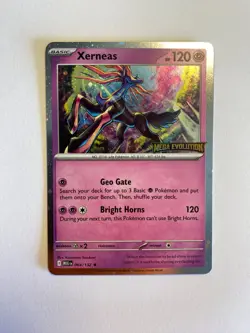 Xerneas (Mega Evolution Stamped) 064/132 Miscellaneous Cards & Products Holo - Image 2