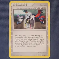 TGI G-103 Power Spray 117/127 - Platinum Base - Uncommon Pokemon Card - M / NM - Image 1