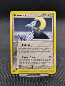 Pokemon Card Skarmory 21/97 EX Dragon Non-Holo Rare NM - Image 1