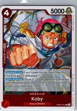 Koby PRB02-001 English Premium Booster -The Best- Vol. 2 - One Piece Card - NM - Image 1