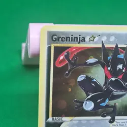 Pokemon TCG Card Greninja Gold Star SWSH144 Black Star Promo Holo Rare NM-Mint - Image 3