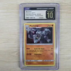 PRISTINE CGC 10 Machamp 65/145 Cosmos Holo Promo Nintendo Pokemon Card - Image 1