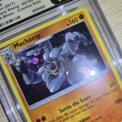 PRISTINE CGC 10 Machamp 65/145 Cosmos Holo Promo Nintendo Pokemon Card - Image 2