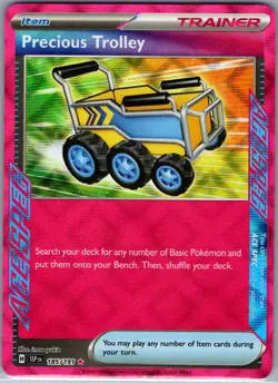 Precious Trolley 185/191 SV08: Surging Sparks - Pokemon Card - NM - Image 1