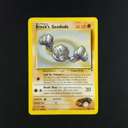 Brock's Geodude 66/132 - Gym Heroes - Pokemon Card - Image 5