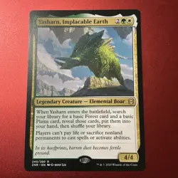 Yasharn, Implacable Earth - Zendikar Rising - Magic - MTG NM - Image 3
