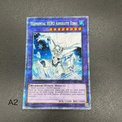 YuGiOh Elemental HERO Absolute Zero CR06-AES31 Quarter Century Asian English A2 - Image 1