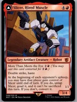Slicer, Hired Muscle M Universes Beyond: Transformers 6 NM Normal - Image 1
