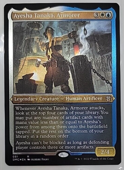 Ayesha Tanaka, Armorer Foil Etched Commander: Dominaria United #51 Foil MTG - Image 1