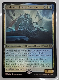 Malcator, Purity Overseer FOIL Phyrexia: All Will Be One MTG - Image 1