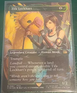 Tifa Lockhart (Borderless) (Chocobo Track Foil) Final Fantasy Foil - Image 1