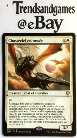 CARTE MTG - CHASSECIEL CUIRASSE - NEAR MINT COMMANDER LEGENDS ARMORED SKYHUNTER - Image 1