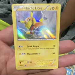Pokemon Pikachu Libre Holo Promo XY Trainer Kit 30/30 80 HP 2016 Card - Image 1