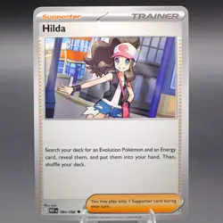 Hilda 084/086 Uncommon SV: White Flare Pokemon TCG NM - Image 1