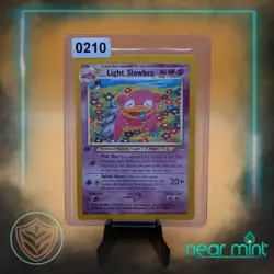 Pokemon Card - Light Slowbro Neo Destiny 51/105 Uncommon 1st Edition NM/M+ - Image 3