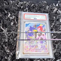 Pokemon 2025 Destined Rivals Team Rocket's Murkrow 200/182 IR Holo PSA 10 - Image 4