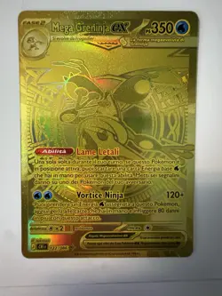 Mega Greninja EX 122/086 Rare Full Art Holo Italian Pokemon - negotiable price - Image 1