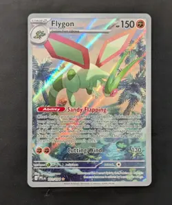 2025 Pokemon Phantasmal Flames Flygon Illustration Rare #101/094 - Image 1