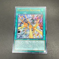 YuGiOh Gladiator Rejection CR06-AE069 Ultra Asian English A - Image 1