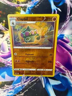 CLAYDOL 103/202 SWORD & SHIELD Reverse Holo Rare Pokemon - Image 1
