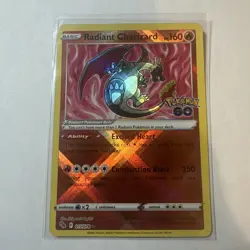 Radiant Charizard 011/078 Pokemon GO Holo - Image 1