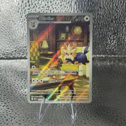 Pokemon TCG Herdier 155/086 Sv: White Flare Holo NM/M IR - Image 2