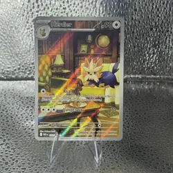 Pokemon TCG Herdier 155/086 Sv: White Flare Holo NM/M IR - Image 3