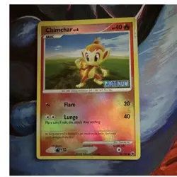 Pokemon Chimchar 56/100 Majestic Dawn Reverse Holo Common Basic 40 HP English - Image 1