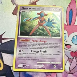 Pokemon Deoxys Normal Forme 1/146 Legends Awakened Holo Rare Basic 90 HP - Image 1