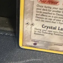 Nintendo Deoxys 2/17 Delta Species Holo Rare 70 HP Psychic 2006 Poor - Image 5