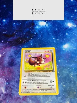 Pokemon TCG Eevee Jungle 51/64 Regular 1999-2000 Wizards MP WOTC - Image 1