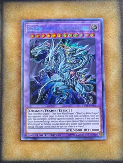 Yugioh Blue-Eyes Alternative Ultimate Dragon TN19-EN001 Secret Rare LP - Image 1
