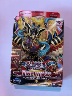 Yu-Gi-Oh! TCG Fire Kings Structure Deck (SR14) – 1st Edition – New/Sealed - Image 1
