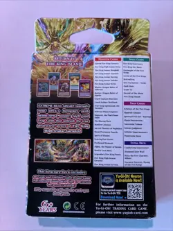 Yu-Gi-Oh! TCG Fire Kings Structure Deck (SR14) – 1st Edition – New/Sealed - Image 2