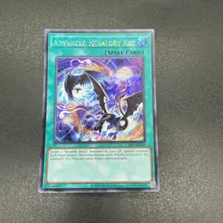 YuGiOh Advanced Heraldry Art CR07-AE061 Secret Asian English A - Image 1