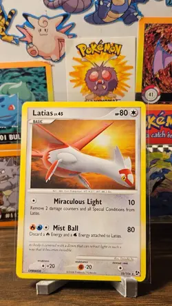 Latias 22/106 Rare Great Encounters Lightly Played Pokemon Card - Image 1