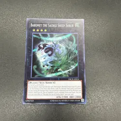 YuGiOh Baromet the Sacred Sheep Shrub DBCB-AE014 Super Asian English A - Image 1