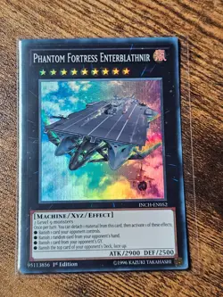 Phantom Fortress Enterblathnir INCH-EN052 Yu-Gi-Oh! Card Super Rare 1st Edition - Image 1
