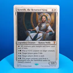 Kenrith, the Returned King (White Border) Mystery Booster 2 Regular - Image 1