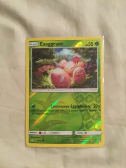 Pokemon TCG : Exeggcute 1/156 Reverse Holo Ultra Prism - Image 1