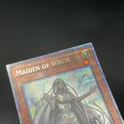 YuGiOh Maiden of White CR07-AE070 Quarter Century Asian English A - Image 3